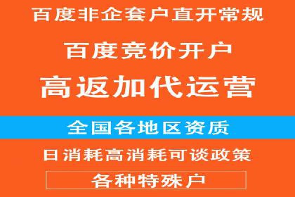 百度竞价托管外包服务案例解析